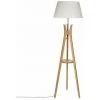 Lampadaire Trépied Avec Tablette Lerka - Atmosphera - Blanc,naturel -Lampadaire Soldes 2022 6677729 1