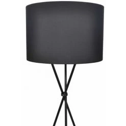 MAISONCHIC Lampadaire Avec Support Haut Lampe De Sol Noir -Lampadaire Soldes 2022 67652494 2