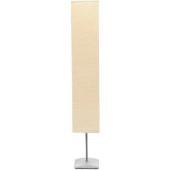 Lampadaire Avec Support En Acier Beige 135 Cm VidaXL
